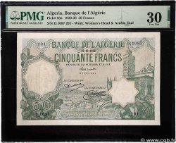 50 Francs ALGERIA  1932 P.080a