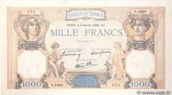 1000 Francs CÉRÈS ET MERCURE type modifié FRANCE  1939 F.38.34