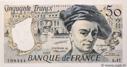 50 Francs QUENTIN DE LA TOUR FRANCE  1987 F.67.13A47