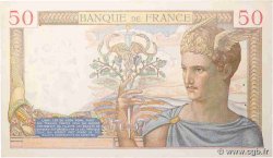 50 Francs CÉRÈS modifié FRANCE  1939 F.18.31 pr.SUP