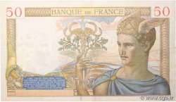 50 Francs CÉRÈS modifié Numéro spécial FRANCE  1940 F.18.41 pr.SUP