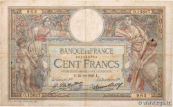 100 Francs LUC OLIVIER MERSON grands cartouches FRANCE  1926 F.24.05