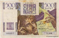500 Francs CHATEAUBRIAND Numéro spécial FRANKREICH  1948 F.34.08
