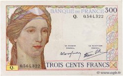 300 Francs FRANCE  1939 F.29.03 F