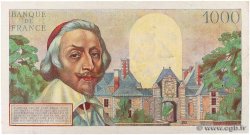 1000 Francs RICHELIEU FRANCE  1954 F.42.06 XF-