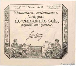 50 Sols FRANCE  1793 Ass.42b