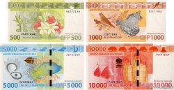 500 au 10000 Francs Lot FRENCH PACIFIC TERRITORIES  2014 P.05 au P.08 fST+