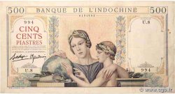 500 Piastres INDOCHINE FRANÇAISE  1939 P.057 pr.TTB