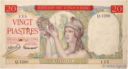 20 Piastres INDOCHINE FRANÇAISE  1949 P.081a pr.TTB