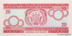 20 Francs BURUNDI  2005 P.27d pr.NEUF