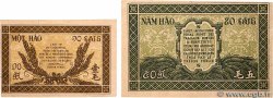 10 et 50 Cents Lot FRENCH INDOCHINA  1942 P.089a et P.091a VF-