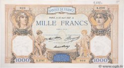 1000 Francs CÉRÈS ET MERCURE FRANCE  1937 F.37.10