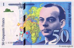 50 Francs SAINT-EXUPÉRY modifié FRANCE  1997 F.73.04