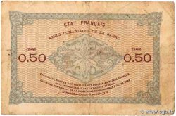 50 Centimes MINES DOMANIALES DE LA SARRE FRANCE  1920 VF.50.02 B