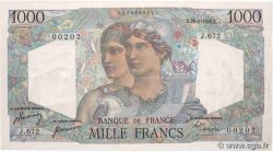 1000 Francs MINERVE ET HERCULE Numéro spécial FRANCE  1950 F.41.33