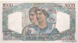 1000 Francs MINERVE ET HERCULE FRANCE  1949 F.41.29