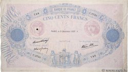 500 Francs BLEU ET ROSE modifié FRANCE  1937 F.31.05