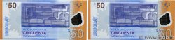 50 Pesos Lot URUGUAY  2017 P.100 NEUF