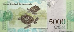5000 Bolivares VENEZUELA  2017 P.097c NEUF