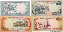 50, 200, 500 et 1000 Dong VIET NAM SUD  1972 P.30a, P.32a, P.33a et P.34a SPL