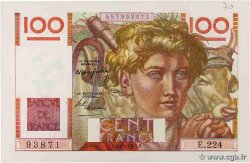 100 Francs JEUNE PAYSAN FRANKREICH  1947 F.28.16