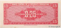 25 Centavos Oro RÉPUBLIQUE DOMINICAINE  1961 P.087a pr.NEUF