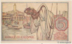 5 Francs ALGERIA  1944 P.094a AU+