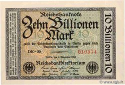 10 Billions Mark GERMANY  1923 P.132a