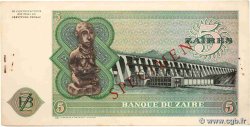5 Zaïres Épreuve ZAÏRE  1972 P.20ps MBC