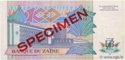100 Zaïres Spécimen ZAIRE  1988 P.33s AU+