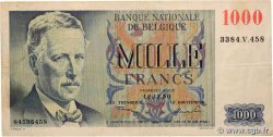 1000 Francs BELGIUM  1950 P.131a