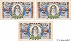 2 Pesetas Consécutifs ESPAGNE  1938 P.095 NEUF