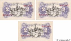 2 Pesetas Consécutifs ESPAGNE  1938 P.095 NEUF