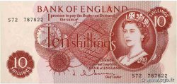 10 Shillings ENGLAND  1962 P.373b