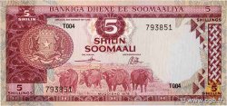 5 Shilin SOMALIA  1978 P.21