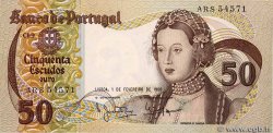 50 Escudos PORTUGAL  1980 P.174b