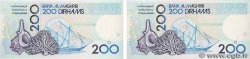200 Dirhams Consécutifs MAROC  1987 P.66c pr.NEUF