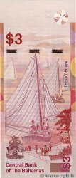 3 Dollars BAHAMAS  2019 P.78 FDC