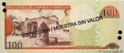 100 Pesos Oro Spécimen RÉPUBLIQUE DOMINICAINE  2003 P.171s3 FDC