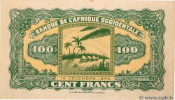 100 Francs FRENCH WEST AFRICA  1942 P.31a AU+