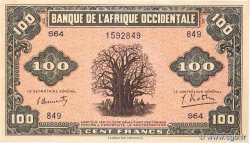 100 Francs AFRIQUE OCCIDENTALE FRANÇAISE (1895-1958)  1942 P.31a