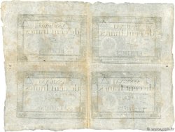 100 Francs Planche FRANCIA  1795 Ass.48a-p MB a BB