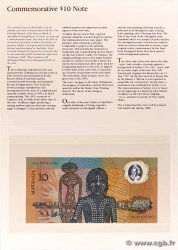 10 Dollars Set de présentation AUSTRALIA  1988 P.49a UNC
