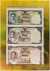 1 à 100 Baht Set de présentation THAÏLANDE  2007 P.117 et 124 pr.NEUF