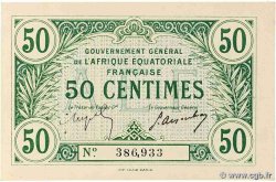 50 Centimes type 1917 AFRIQUE ÉQUATORIALE FRANÇAISE  1920 A.101a