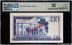 10 Pounds Spécimen GIBRALTAR  1975 P.CS1 ST