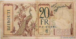 20 Francs DSCHIBUTI   1936 P.07b fSS