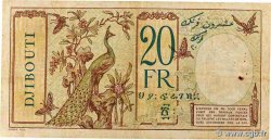 20 Francs DJIBOUTI  1936 P.07b F+