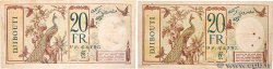 20 Francs Lot DJIBOUTI  1936 P.07b TB