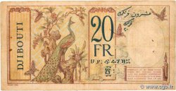 20 Francs DSCHIBUTI   1936 P.07b S